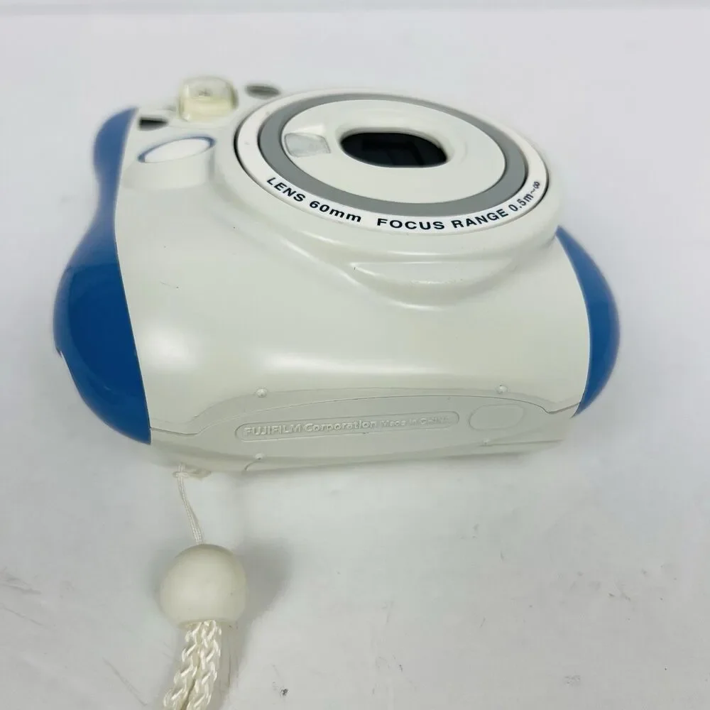 Fujifilm Instax Mini 26 Instant Film Camera White Point & Shoot W/ Batteries
